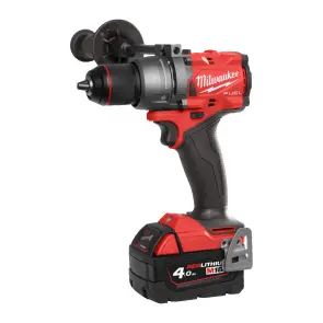Дриль-шуруповерт з ударом акумуляторний безщітковий MILWAUKEE, M18 FPD3-402С, 158Нм (зарядний пристрій М12-18 С, 2 акумулятори М №4