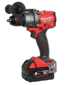 Дриль-шуруповерт з ударом акумуляторний безщітковий MILWAUKEE, M18 FPD3-502X, 158Нм (зарядний пристрій М12-18 FC, 2 акумулятори №4