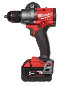 Дриль-шуруповерт з ударом акумуляторний безщітковий MILWAUKEE, M18 FPD3-502X, 158Нм (зарядний пристрій М12-18 FC, 2 акумулятори №5