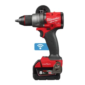Дрель-шуруповерт аккумуляторная бесщеточная MILWAUKEE, M18 ONEDD3-502X,158Нм (зарядное устройство М12-18 FC, 2 аккумулятора М18 В5 5 №2
