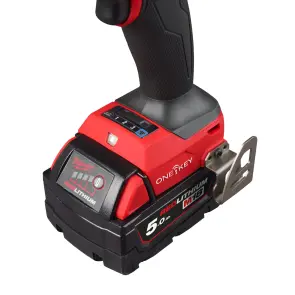 Дрель-шуруповерт аккумуляторная бесщеточная MILWAUKEE, M18 ONEDD3-502X,158Нм (зарядное устройство М12-18 FC, 2 аккумулятора М18 В5 5 №4