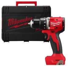 Дрель-шуруповерт аккумуляторная бесщеточная MILWAUKEE, M18 BLDDRC-0X, 60,5Нм (каркас, клипса для ремня, HDкейс)