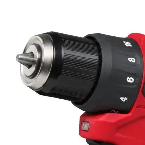 Дрель-шуруповерт аккумуляторный MILWAUKEE M12 BLDDRC-402C, 40Нм (зарядное устройство С12, 2 аккумулятора М12 В4 4Ач, клипса для реме №6