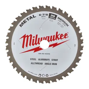 Диск пиляльний по металу PFTE MILWAUKEE, діаметр 174х20х1,6мм, 60 зуб. №2