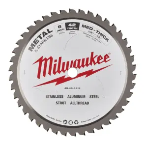Диск пиляльний по металу MILWAUKEE, діаметр 203х15,8мм, 42 зуб. №2