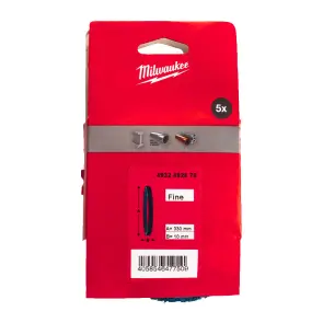 Ремень флисовый полировальный MILWAUKEE, 10х330мм, зерно 180-220 (5шт) (для M12 FBFL10) №1