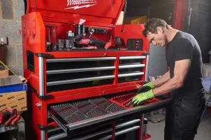 Ящик для инструмента MILWAUKEE STC46-1, 46''/117см, 6 полок №4