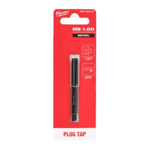 Мітчик ручний MILWAUKEE, М9-1,00мм №2
