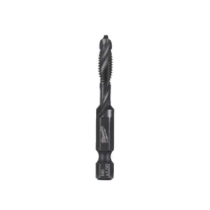 Свердло-метчик 1/4 Hex комбіноване 3-в-1 HSS-G MILWAUKEE, M6x57мм №1