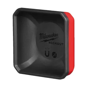 Магнитний лоток-тарілка для зберігання металевих предметів MILWAUKEE Packout - 10 x 10 см №1