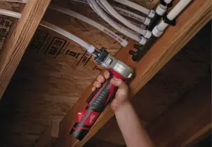 Інструмент розширювальний акумуляторний UPONOR Q&E MILWAUKEE C12 PXP-I10202C (зарядний пристрій С12, 2 акумулятори М12 В2 2Аг, к №3
