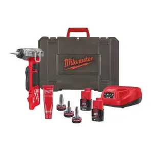 Інструмент розширювальний акумуляторний UPONOR Q&E MILWAUKEE M12 FPXP-I10202C (зарядний пристрій С12 С, 2 акумулятори М12 В2 2Аг №1