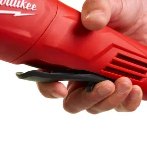 Шліфмашина кутова MILWAUKEE, AG 13-125 XSPD, 1250Вт, діаметр 125мм (захисний кожух, бічна рукоять, опорна та притискна гайки, кл №3