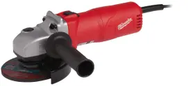 Шліфмашина кутова MILWAUKEE, AG 9-125 XC, 850Вт, діаметр 125мм (захисний кожух, бічна рукоять, опорна та притискна гайки, ключ, купити в Україні