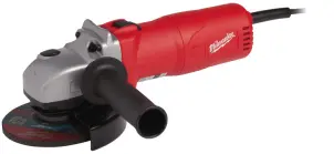 Шліфмашина кутова MILWAUKEE, AG 9-125 XC, 850Вт, діаметр 125мм (захисний кожух, бічна рукоять, опорна та притискна гайки, ключ, №1