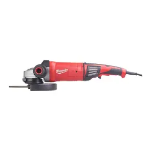 Шліфмашина кутова MILWAUKEE, AGVKB 24-230 EKX, 2400Вт, діаметр 230мм (захисний кожух, антивібраційна рукоять, опорна та притиск №2