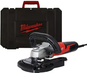 Шліфмашина кутова для шліфування бетону MILWAUKEE, AGV 15-125 XC DEG-SET, 1550Вт, діаметр 125мм (з системою пиловидалення) №1