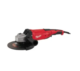 Шлифмашина угловая MILWAUKEE, AG 22-230 E DSET, 2200Вт, диаметр 230мм (алмазный диск, защитный кожух, боковая рукоять, опорная и пр.) №2