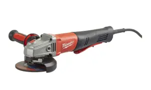 Шлифмашина угловая MILWAUKEE. AGV 13-125 XSPDEB KIT, 1250Вт, діаметр 125мм (захисний кожух, антивібраційна рукоять, опорна та пр №1