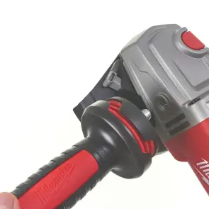 Шлифмашина угловая MILWAUKEE. AGV 13-125 XSPDEB KIT, 1250Вт, діаметр 125мм (захисний кожух, антивібраційна рукоять, опорна та пр №7