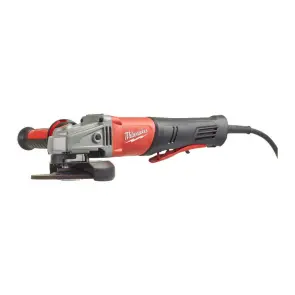 Шлифмашина угловая MILWAUKEE. AGV 13-125 XSPDEB KIT, 1250Вт, діаметр 125мм (захисний кожух, антивібраційна рукоять, опорна та пр №9