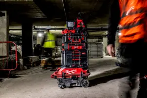 Пилосос-гібрид акумуляторний/мережевий PACKOUT MILWAUKEE, M18/220 ONEF2VC34M-0 AC/DC, 34л M-класс №6