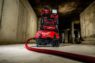 Пилосос-гібрид акумуляторний/мережевий PACKOUT MILWAUKEE, M18/220 ONEF2VC34M-0 AC/DC, 34л M-класс №8