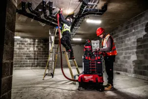 Пилосос-гібрид акумуляторний/мережевий PACKOUT MILWAUKEE, M18/220 ONEF2VC34M-0 AC/DC, 34л M-класс №9