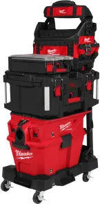 Пилосос акумуляторний NEXUS PACKOUT MILWAUKEE, M18 F2VC23LG2-0, 26л L-класс з насадками №6