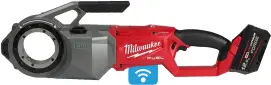 Інструмент різьбонарізний акумуляторний безщітковий MILWAUKEE, M18 FPT2-121C (зарядний пристрій M12-18 FC, 1 акумулятор FB12 12А