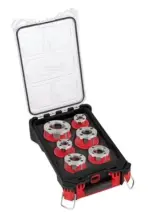 Набір головок для нарізання різблення PACKOUT MILWAUKEE FPT2HK BSPT Alloy, (для FPT2) (6шт)