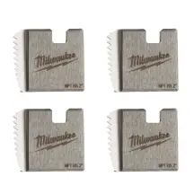 Плашки для нарізання різблення MILWAUKEE, FPTD 2" NPT HS (4шт) (для M18 FPT)