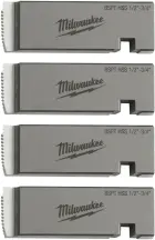 Плашки для нарізання різблення MILWAUKEE, PTR2D 1/2'' - 3/4'' BSPT HSS (4шт)