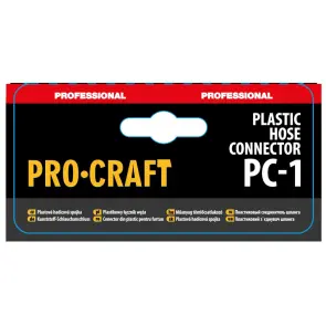 Пластиковий з'єднувач шлангу Procraft PC1 №2
