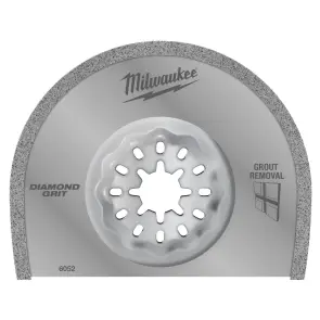 Полотно для мультітула STARLOCK MILWAUKEE, Diamond Grit 75х25х1,2мм (видалення затирки) №2