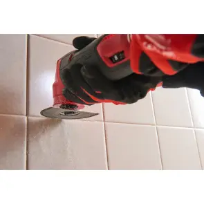 Полотно для мультітула STARLOCK MILWAUKEE, Diamond Grit 75х25х1,2мм (видалення затирки) №3