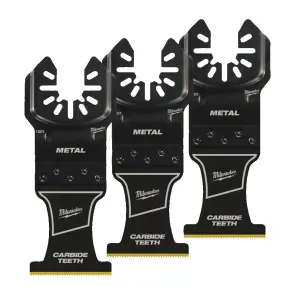 Полотно для мультитула Bi-Metal Carbide OPEN-LOK MILWAUKEE, 35х38мм, (3шт), (метал) №1