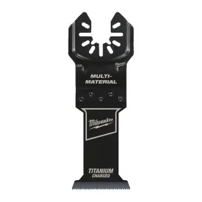 Полотно для мультітула Bi-Metal Ti OPEN-LOK™ MILWAUKEE, 35х50мм, (10шт), (мультіматеріал) №1