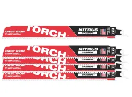 Полотно для шабельних пил TORCH CARBIDE NITRUS MILWAUKEE, 230х3,1мм, (5шт), (метал) в магазині TVOE