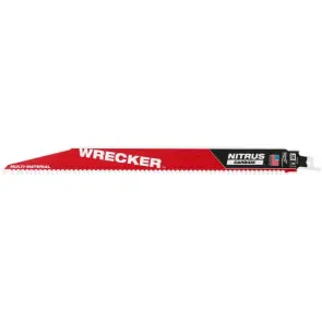 Полотно для шабельних пил WRECKER CARBIDE NITRUS MILWAUKEE, 300х4,2мм, (мультіматеріал) №1