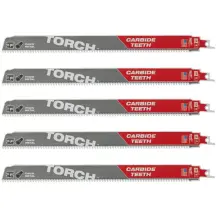 Полотно для сабельных пил TORCH CARBIDE MILWAUKEE, 300х3,1мм, (5шт), (металл) купить в Украине