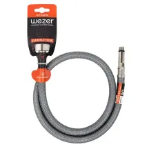 Шланг подвода воды WEZER М10х1/2" 0.5 м (длинная)