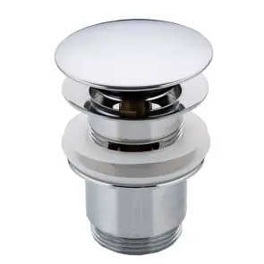 Донний клапан Frap F60, автомат, 1 1/4", хром №1