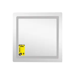 Зеркало Lidz Kubis (KU2) 700х700 с LED-подсветкой Touch, с антизапотеванием, с димером, рег. яркости LDKU70070049288 №3