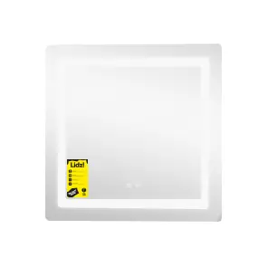 Зеркало Lidz Kubis (KU2) 700х700 с LED-подсветкой Touch, с антизапотеванием, с димером, рег. яркости LDKU70070049288 №4