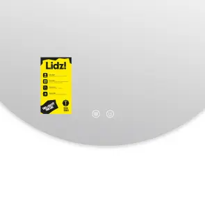 Зеркало Lidz Astra R800 с LED подсветкой Touch, с антизапотеванием, с димером, рег. яркости LDASR80049290 №5