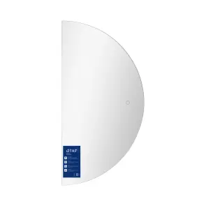 Зеркало Qtap Taurus HR1200 с LED подсветкой Touch, с антизапотеванием, с димером, рег. темп. цвета (3000-6500K) QTTAUHR1200 №3