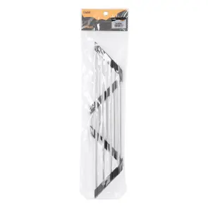 Сушарка на кухонну мийку кутова Lidz Acsis LA16 Black, кругла основа, для посуду 430х175 мм LDACSLA16BLM49769 №6
