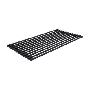Сушарка на кухонну мийку Lidz Acsis LA04 Black, квадратна основа, для посуду 430х216 мм LDACSLA04BLM49762 №1
