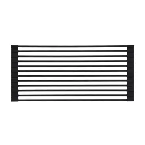 Сушарка на кухонну мийку Lidz Acsis LA04 Black, квадратна основа, для посуду 430х216 мм LDACSLA04BLM49762 №3